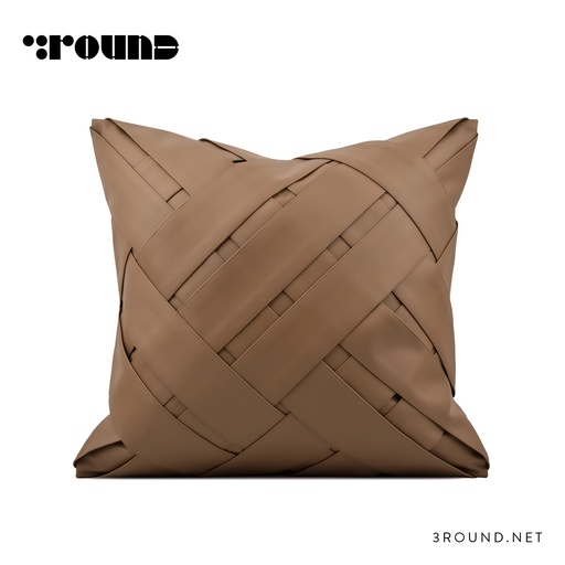 Leather Square Cushion F201