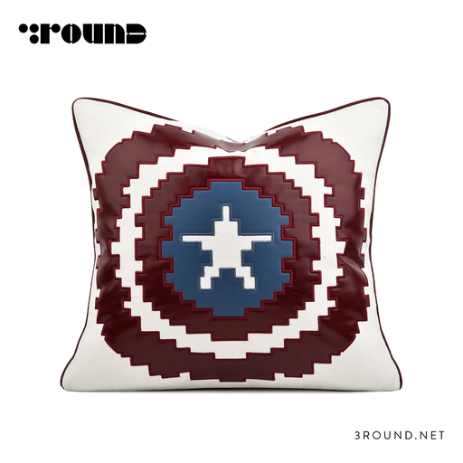 Leather Square Cushion F621