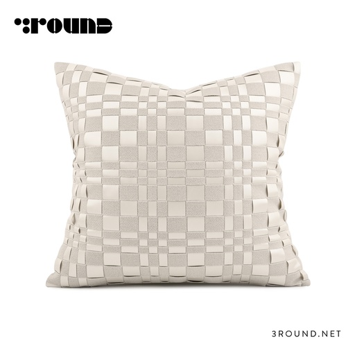 Leather Square Cushion FZ249