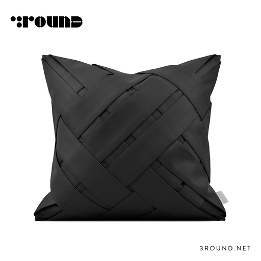 Leather Square Cushion F376