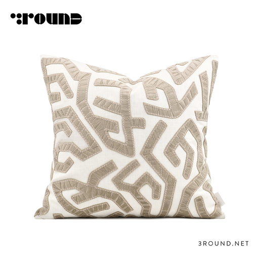 Fabric Square Cushion F694